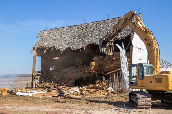 Barn Demolition in Pickerington