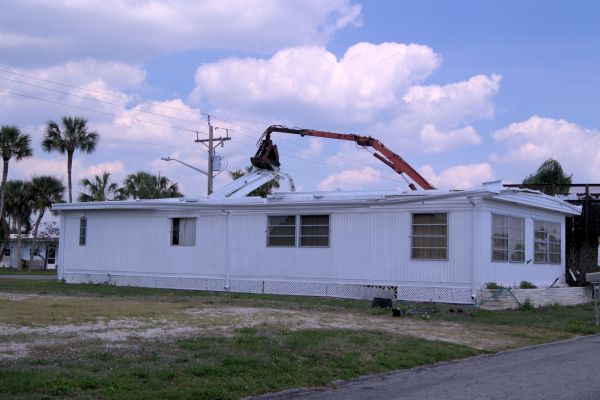 Mobile Home Demolition in Pickerington